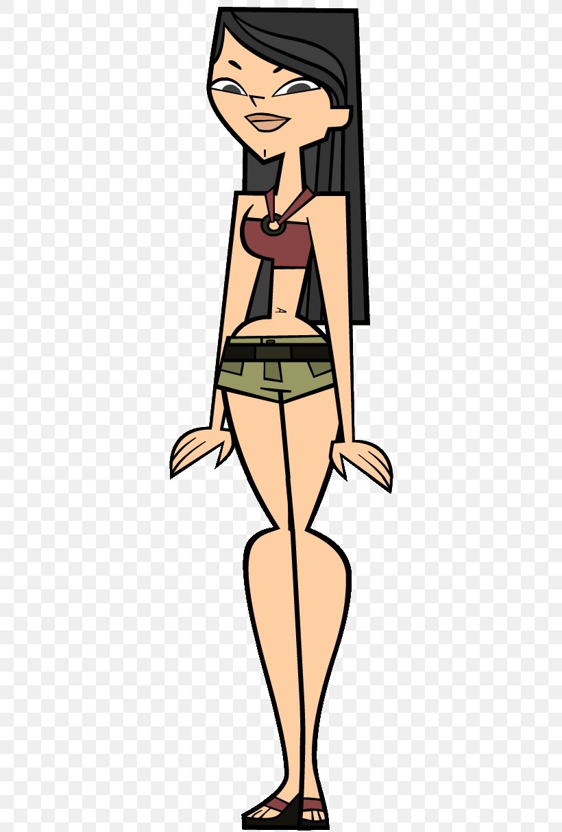 Heather Leshawna Total Drama Action Total Drama Island Total Drama World Tour, PNG, 346x1214px, Watercolor, Cartoon, Flower, Frame, Heart Download Free