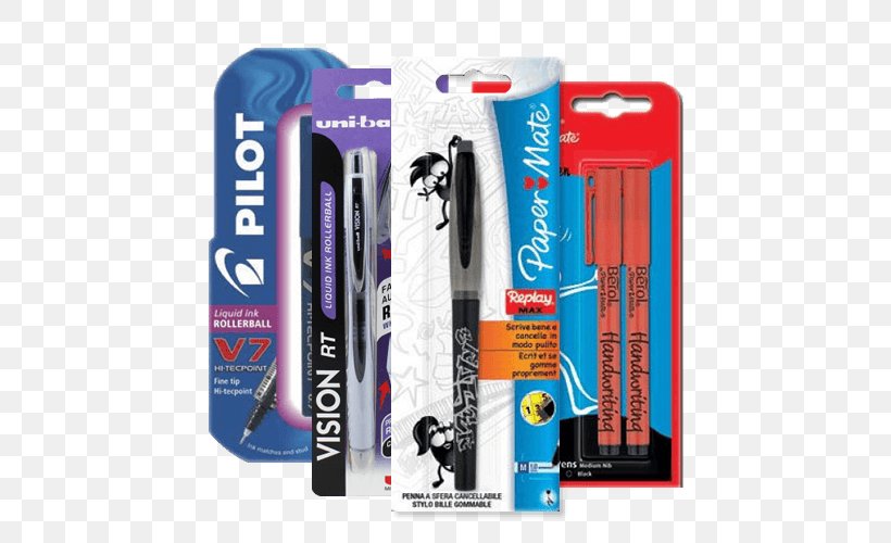 Paper Mate Pens Ballpoint Pen Stationery, PNG, 500x500px, Paper, Ballpoint Pen, Berol, Company, Maped Download Free