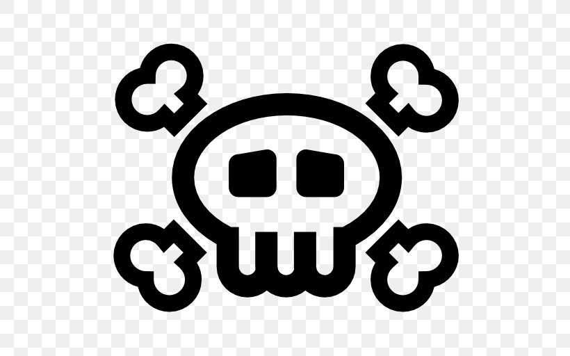 Skull & Bones Skull And Bones Human Skull Symbolism Skull And Crossbones, PNG, 512x512px, Skull Bones, Area, Black And White, Bone, Brand Download Free