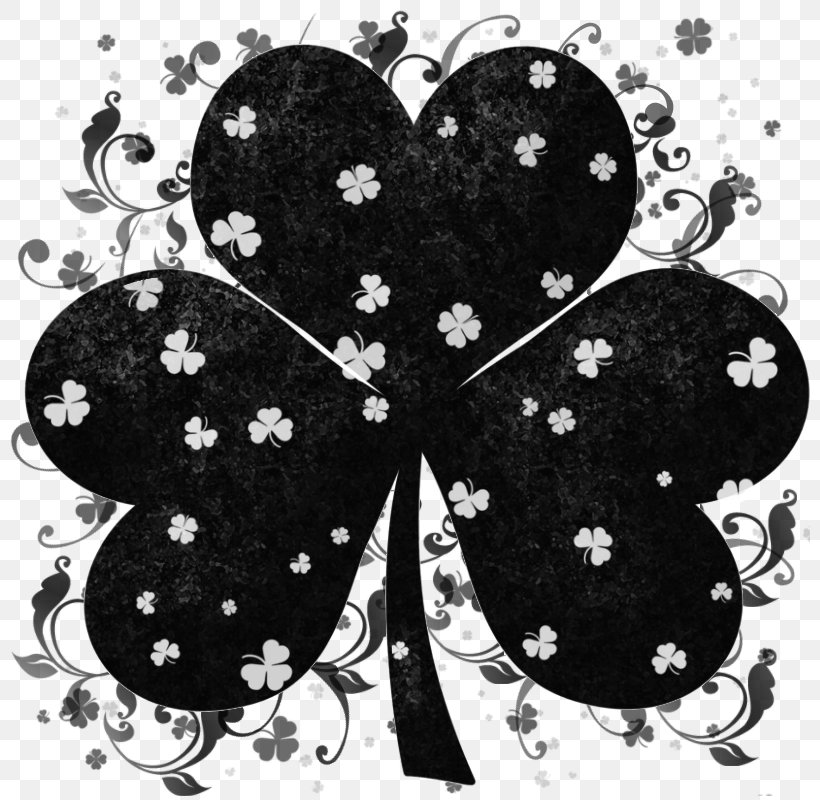 Butterfly Black And White Sunday, PNG, 800x800px, Butterfly, Black, Black And White, Fourleaf Clover, Going Away Download Free