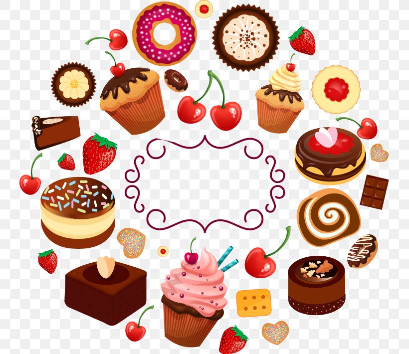 Cupcake Donuts Frosting & Icing Dessert Menu, PNG, 741x710px, Cupcake, Bakery, Baking, Biscuits, Cake Download Free