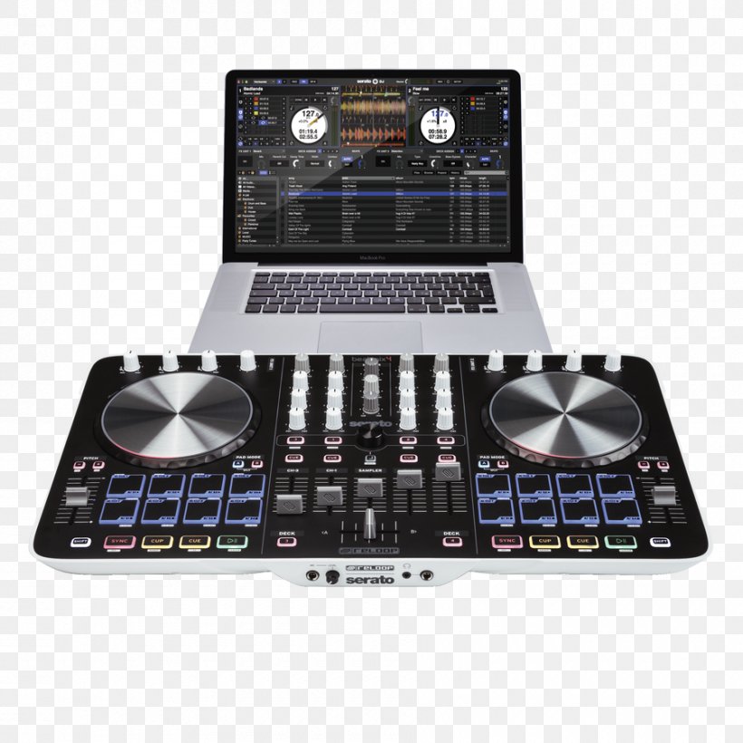 DJ Controller Disc Jockey Reloop Beatmix 4 Traktor Audio Mixers, PNG, 900x900px, Watercolor, Cartoon, Flower, Frame, Heart Download Free