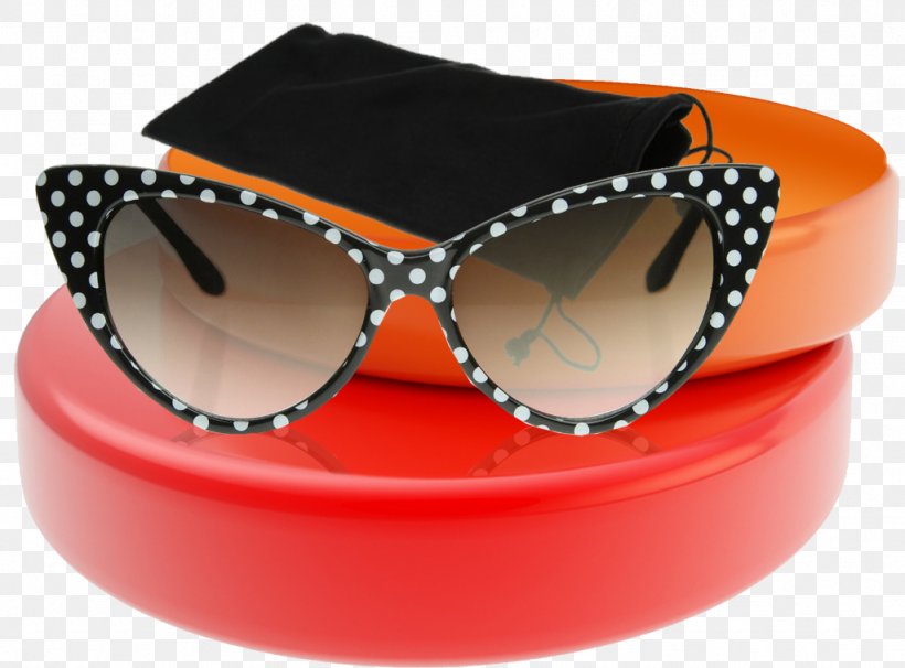 Goggles Sunglasses 1950s Polka Dot, PNG, 1024x757px, Goggles, Cat Eye Glasses, Clothing Accessories, Coin Purse, Eye Download Free