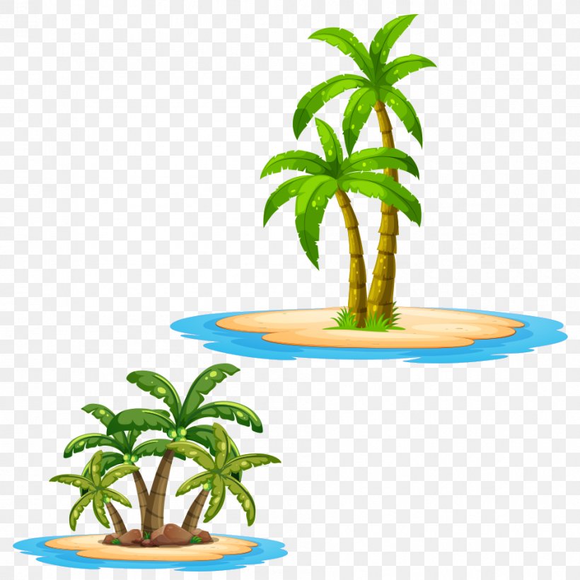 Arecaceae Royalty-free Tree Illustration, PNG, 945x945px, Arecaceae, Area, Arecales, Art, Coconut Download Free