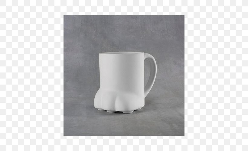 Coffee Cup Ceramic Mug Paw Saucer, PNG, 500x500px, Coffee Cup, Bisque, Bisque Porcelain, Ceramic, Cup Download Free