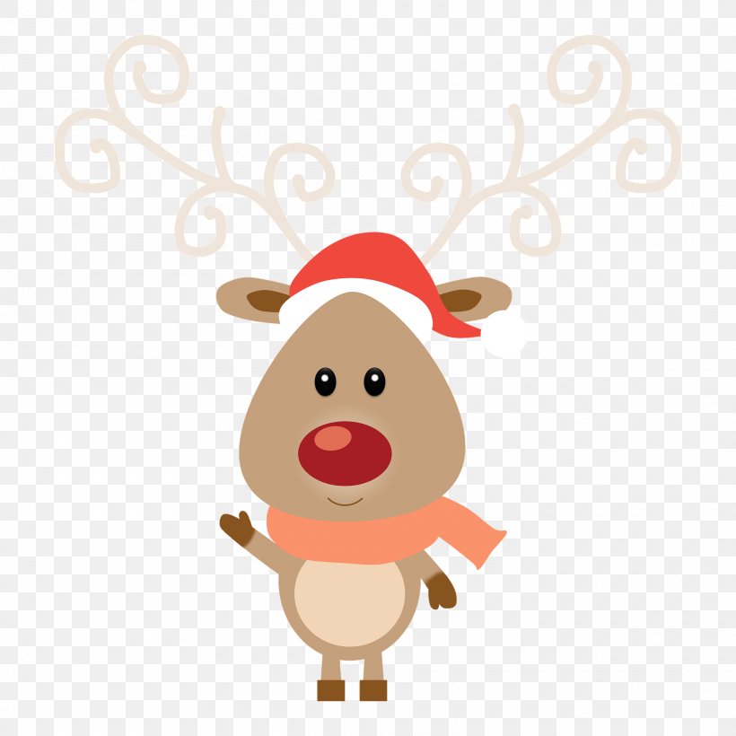 Rudolph Reindeer Santa Claus Christmas Day, PNG, 1920x1920px, Rudolph, Art, Cartoon, Christmas And Holiday Season, Christmas Day Download Free
