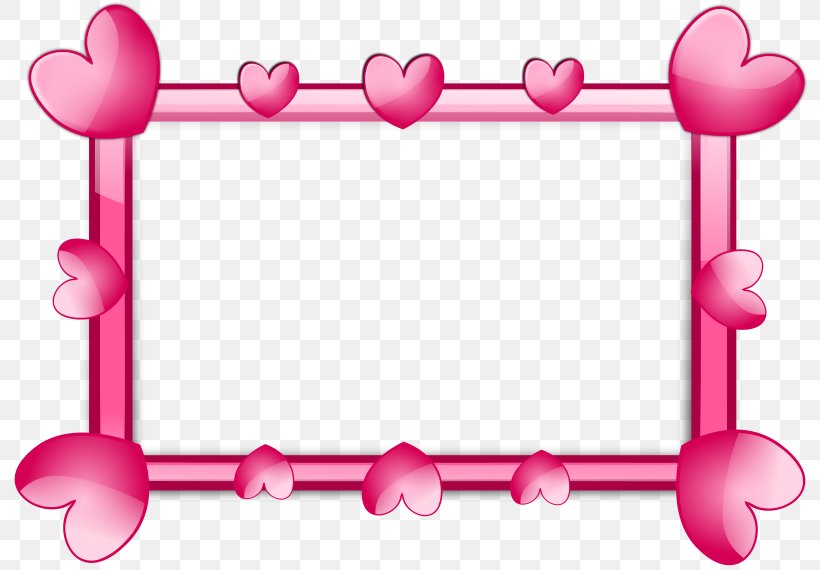 Heart Picture Frame Clip Art, PNG, 800x570px, Watercolor, Cartoon, Flower, Frame, Heart Download Free
