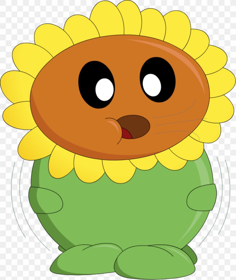 Plants Vs. Zombies Common Sunflower Fat, PNG, 821x974px, Watercolor, Cartoon, Flower, Frame, Heart Download Free