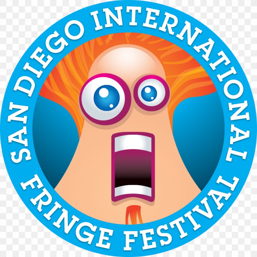 San Diego International Fringe Festival Fringe Theatre Logo, PNG, 992x992px, Fringe Theatre, Area, Festival, Happiness, Logo Download Free
