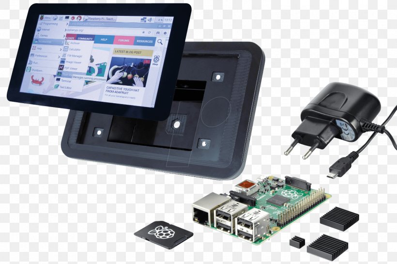 Computer Cases & Housings Raspberry Pi Electronics Electronic Visual Display Touchscreen, PNG, 1343x893px, Computer Cases Housings, Arm Architecture, Chipset, Computer Hardware, Computer Monitors Download Free
