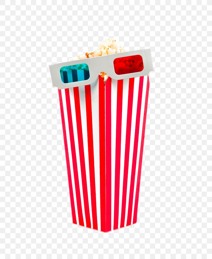 Popcorn Cinema 3D Film, PNG, 733x1000px, 3d Film, Popcorn, Anaglyph 3d, Cinema, Clapperboard Download Free
