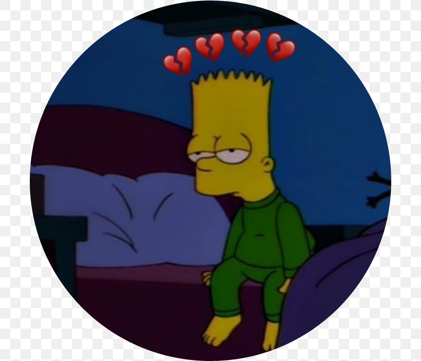Bart Simpson Sadness Depression Mood Ralph Wiggum, PNG, 705x703px, Bart Simpson, Anxiety, Cartoon, Crying, Depression Download Free