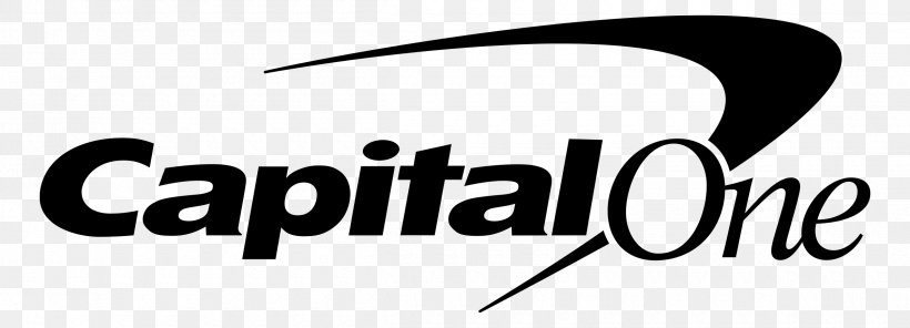 Capital One Arena Logo Credit Card Organization, PNG, 2400x867px, Capital One Arena, Bank, Black And White, Brand, Business Download Free