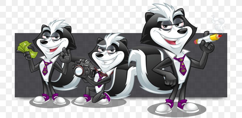 Cartoon Illustration Stinky The Skunk Design, PNG, 720x400px, Cartoon, Art, Career Portfolio, Deviantart, Fictional Character Download Free