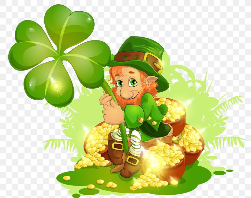 Ireland Saint Patricks Day Leprechaun Shamrock Clip Art, PNG, 800x646px, Ireland, Clover, Fictional Character, Food, Fruit Download Free