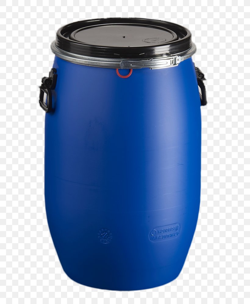 Plastic Packaging And Labeling Drum Punnet Bucket, PNG, 617x1000px, Plastic, Bucket, Cobalt, Cobalt Blue, Cylinder Download Free