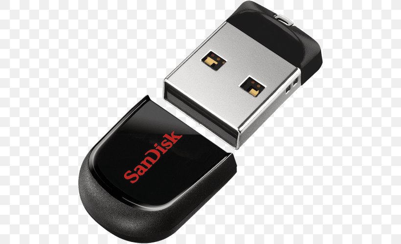 SanDisk Cruzer Fit USB Flash Drives SanDisk Cruzer Blade USB 2.0, PNG, 500x500px, Sandisk Cruzer Fit, Adapter, Computer Component, Computer Data Storage, Cruzer Enterprise Download Free