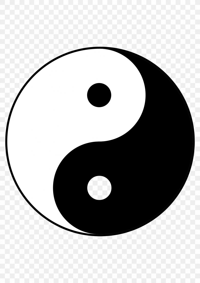 Yin And Yang Taijitu Symbol, PNG, 1697x2400px, Yin And Yang, Black And White, Concept, Meaning, Oval Download Free