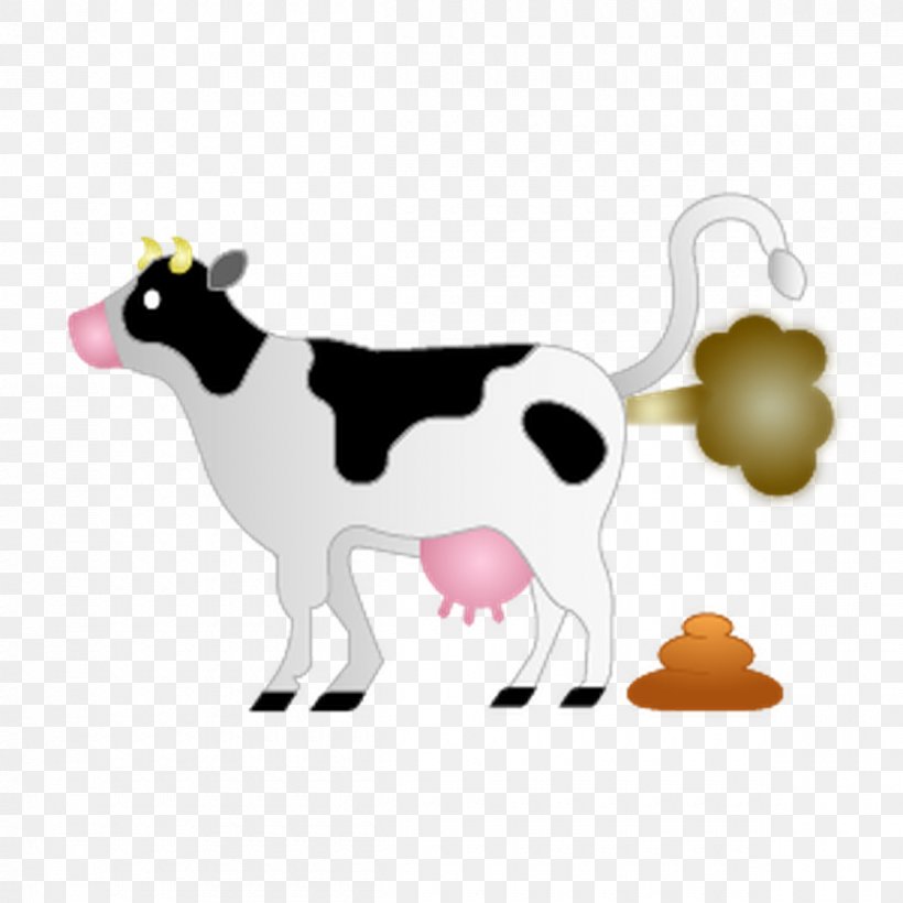 Emoji Cattle Climate Change Sticker Conversation, PNG, 1200x1200px, Emoji, Animal Figure, Carnivoran, Cartoon, Cattle Download Free