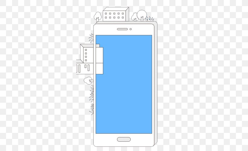 Smartphone Mobile Phone Accessories Cellular Network, PNG, 500x500px, Smartphone, Animation, Cartoon, Cellular Network, Communication Device Download Free