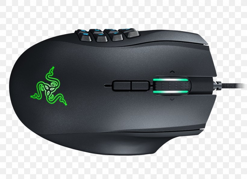 Computer Mouse Razer Naga Chroma Input Devices Computer Hardware Razer Inc., PNG, 1000x727px, Computer Mouse, Acanthophis, Computer Component, Computer Hardware, Electronic Device Download Free