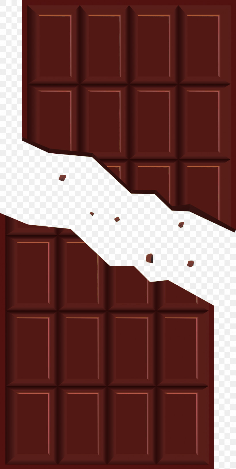Dark Chocolate Bar Opened Chocolate Bar, PNG, 1514x3000px, Dark Chocolate Bar, Architecture, Brick, Brown, Chocolate Download Free