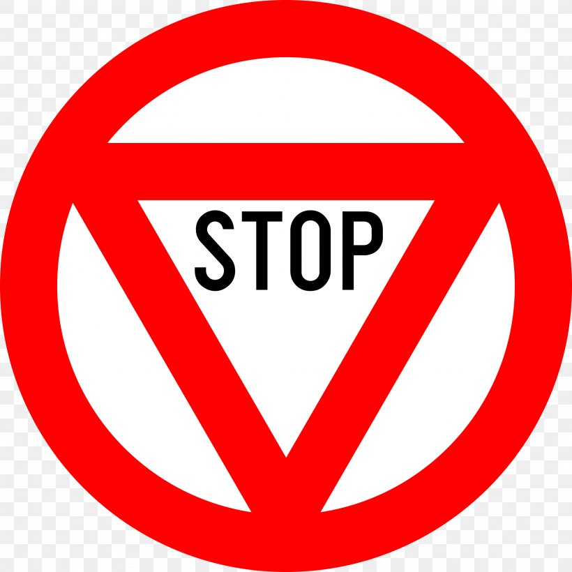 Priority Signs Stop Sign Traffic Sign Vienna Convention On Road Signs And Signals Clip Art, PNG, 2048x2048px, Priority Signs, Area, Brand, Driving, Logo Download Free