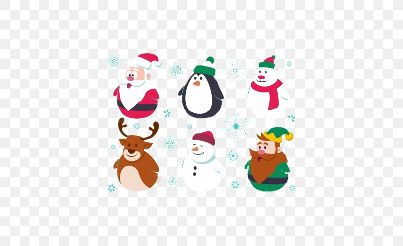 Santa Claus Christmas Ornament Illustration, PNG, 500x500px, Santa Claus, Art, Cartoon, Christmas, Christmas Decoration Download Free
