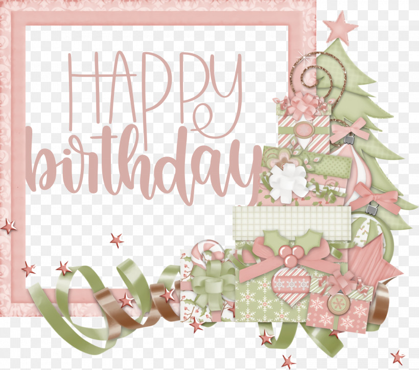Birthday Happy Birthday, PNG, 3000x2647px, Birthday, Christmas Day, Christmas Gift, Gift, Happy Birthday Download Free