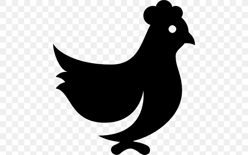 Fried Chicken Orange Chicken Chicken Meat, PNG, 512x512px, Fried Chicken, Artwork, Beak, Bird, Black And White Download Free