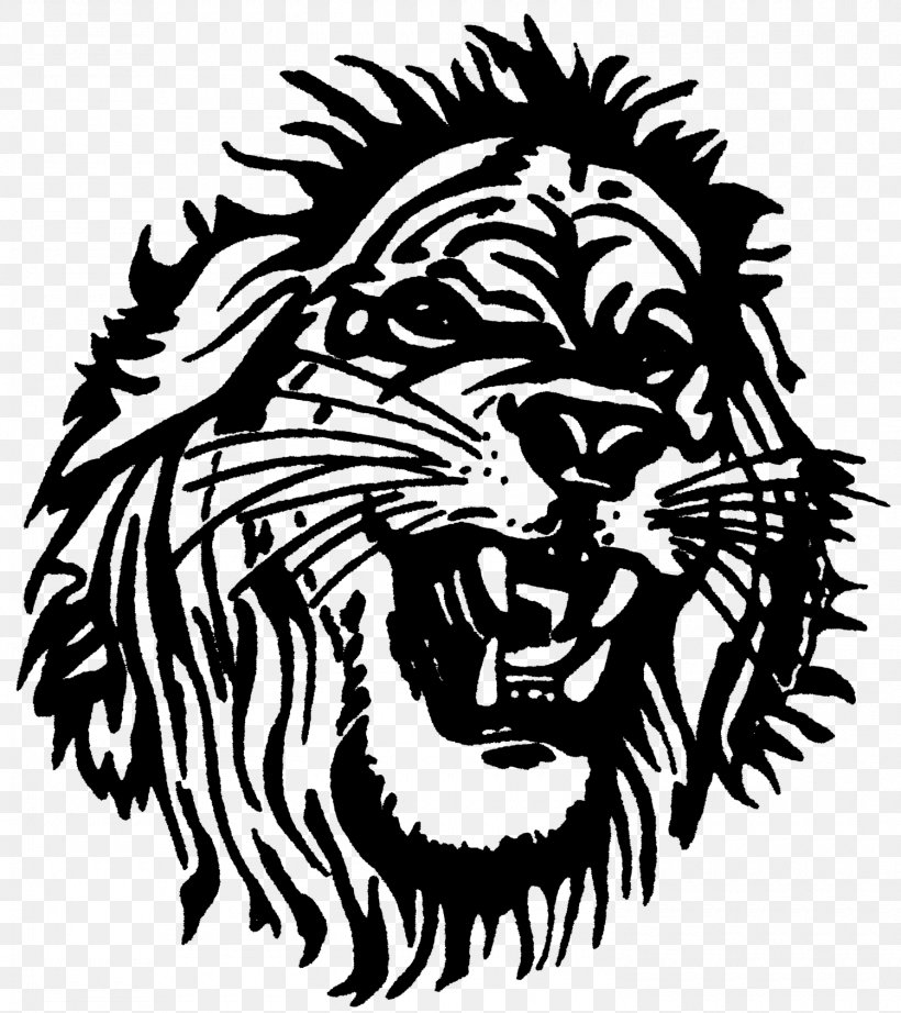 Lion Tiger Clip Art Visual Arts Illustration, PNG, 1500x1687px, Watercolor, Cartoon, Flower, Frame, Heart Download Free
