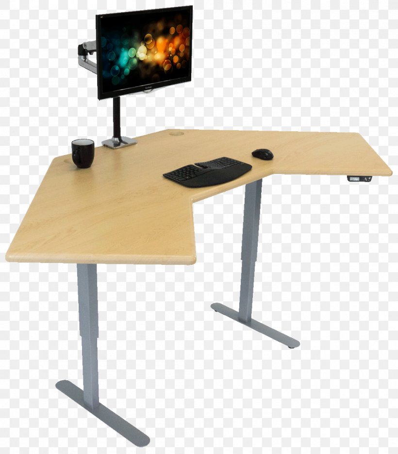 Standing Desk Computer Desk Sit-stand Desk, PNG, 1053x1200px, Standing Desk, Computer, Computer Desk, Computer Monitor Accessory, Computer Monitors Download Free