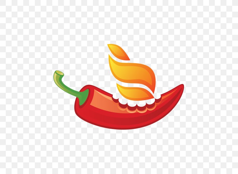 Chili Pepper Vector Graphics Royalty-free Illustration Image, PNG, 600x600px, Chili Pepper, Bell Peppers And Chili Peppers, Food, Fruit, Orange Download Free