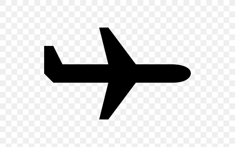Airplane, PNG, 512x512px, Airplane, Air Travel, Aircraft, Airplane Mode, Black And White Download Free