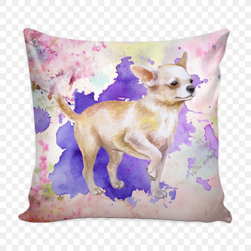 Dog Breed Throw Pillows Chihuahua Cushion, PNG, 1024x1024px, Dog Breed, Breed, Carnivoran, Chihuahua, Cushion Download Free