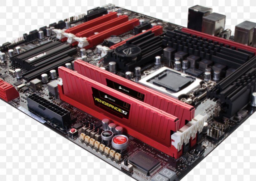 Graphics Cards & Video Adapters Motherboard DDR3 SDRAM Computer Data Storage Corsair Components, PNG, 1400x991px, Graphics Cards Video Adapters, Computer Component, Computer Cooling, Computer Data Storage, Computer Hardware Download Free