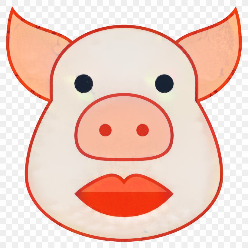 Domestic Pig Clip Art, PNG, 1600x1600px, Pig, Animal, Cartoon, Domestic Pig, Head Download Free