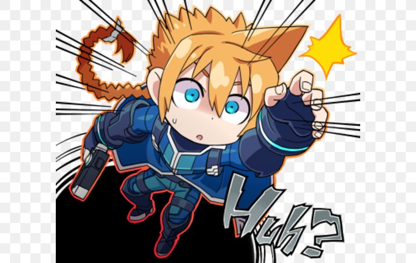 Azure Striker Gunvolt 2 Mighty Gunvolt LINE Nintendo 3DS, PNG, 600x519px, Watercolor, Cartoon, Flower, Frame, Heart Download Free