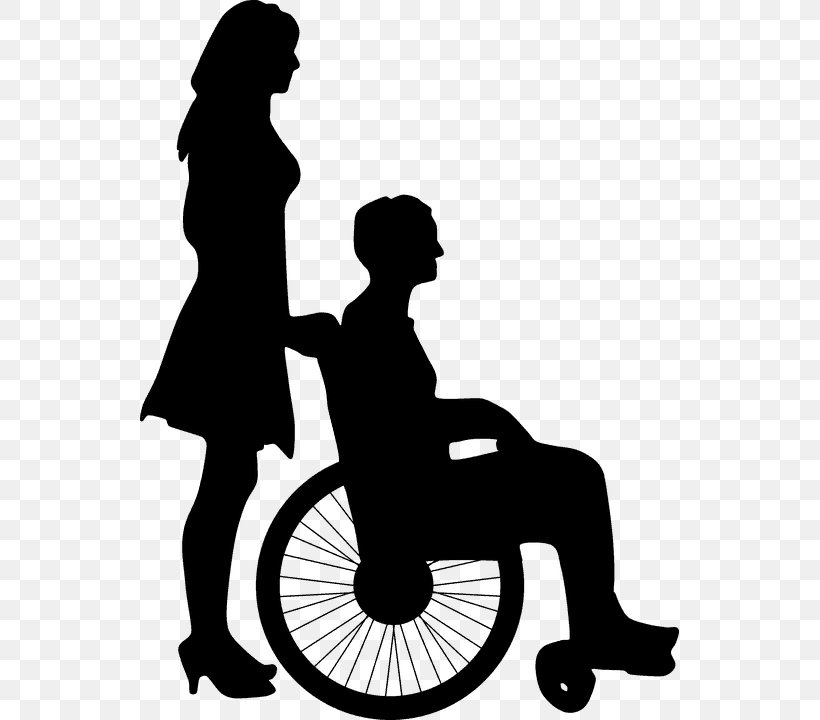 Wheelchair Disability Old Age Clip Art, PNG, 539x720px, Wheelchair, Artwork, Black, Black And White, Disability Download Free