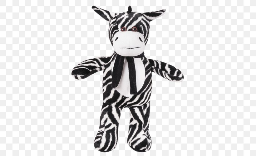 Zebra Stuffed Animals & Cuddly Toys Plush Lion Proposal, PNG, 500x500px, Zebra, Black And White, Carnivoran, Cat Like Mammal, Child Download Free