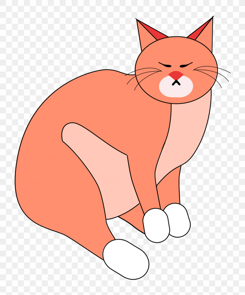 Cat Kitten Wildcat Red Fox Whiskers, PNG, 2072x2500px, Cat, Cartoon, Claw, Dog, Domestic Shorthaired Cat Download Free