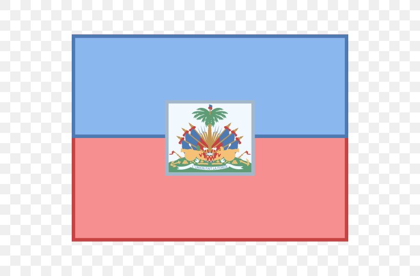 Flag Of Haiti Flag Of Haiti Coat Of Arms Of Haiti Rectangle, PNG, 540x540px, Haiti, Area, Border, Coat Of Arms, Coat Of Arms Of Haiti Download Free