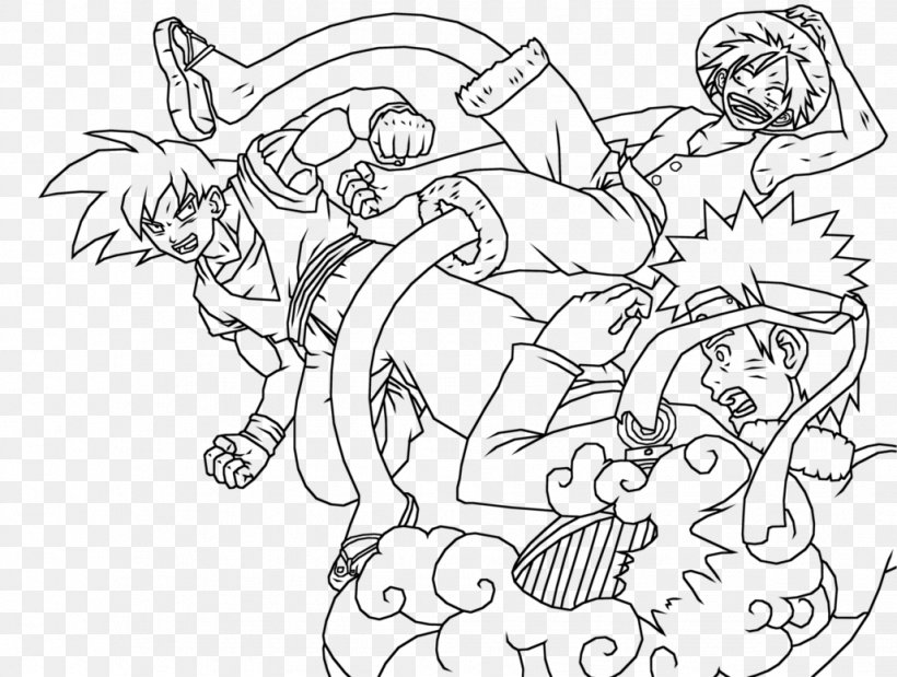 Goku Monkey D. Luffy Dragon Ball Z: Extreme Butōden Kaiō, PNG, 1028x777px, Watercolor, Cartoon, Flower, Frame, Heart Download Free