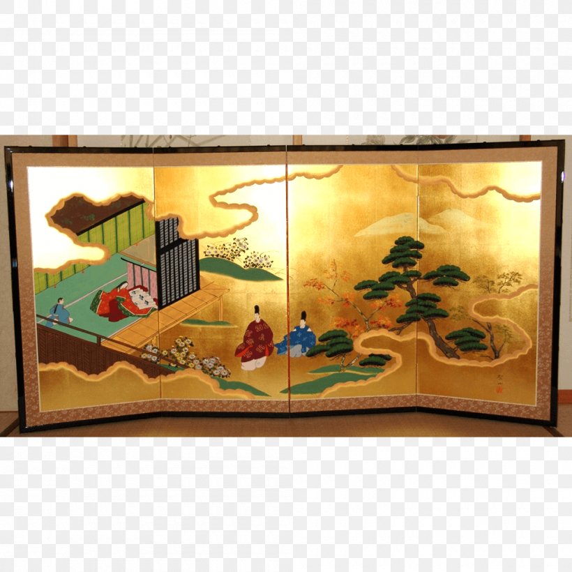 Folding Screen Kinbyōbu And Ginbyōbu Japan Painting, PNG, 1000x1000px, Folding Screen, Art, Culture Of Japan, Emakimono, Japan Download Free