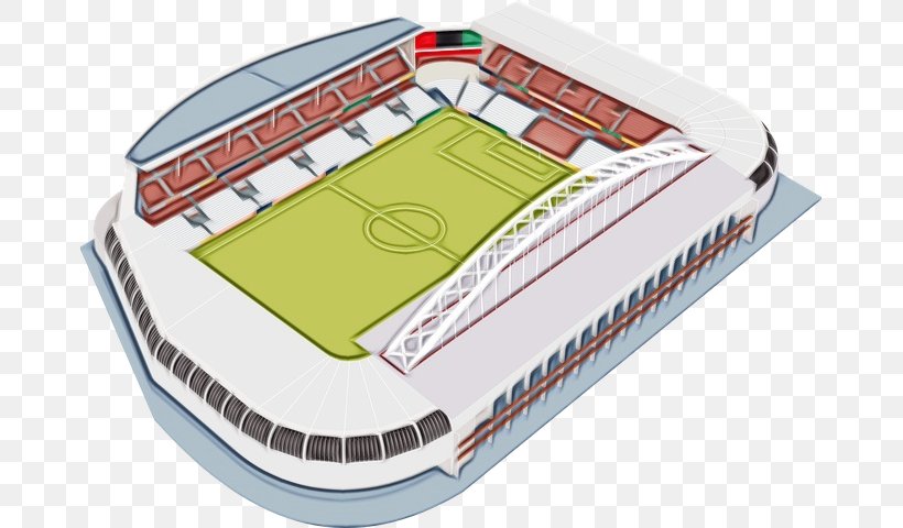 Sport Venue Stadium Soccer-specific Stadium Arena Games, PNG, 673x480px, Watercolor, Arena, Games, Paint, Soccerspecific Stadium Download Free