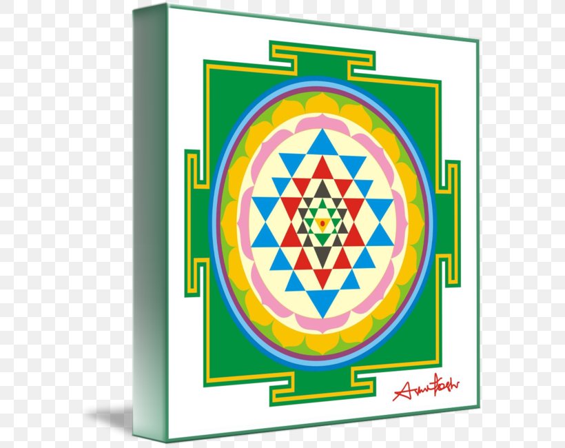 Lakshmi Mahadeva Sri Yantra Mandala, PNG, 589x650px, Lakshmi, Area, Bindu, Chakra, Hinduism Download Free