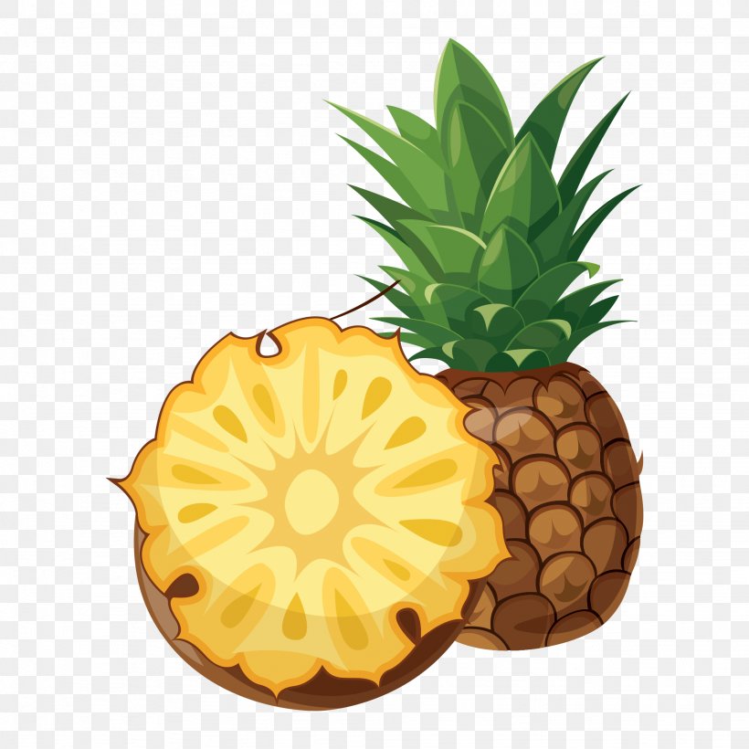 Pineapple Cake Clip Art Juice Pineapple Bun, PNG, 2048x2048px, Pineapple, Ananas, Bromeliaceae, Food, Fruit Download Free