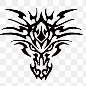 Dragon Tattoo Drawing Clip Art, PNG, 844x724px, Dragon, Art, Black And ...