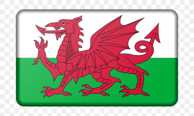 Flag Of Wales Welsh Dragon Welsh Language, PNG, 2400x1440px, Wales, Fictional Character, Flag, Flag Of Wales, Mythical Creature Download Free