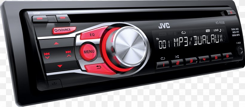 JVC KD R331E CD Receiver Vehicle Audio Head Unit Compact Disc, PNG, 2841x1250px, Vehicle Audio, Audio, Audio Receiver, Compact Disc, Electronics Download Free